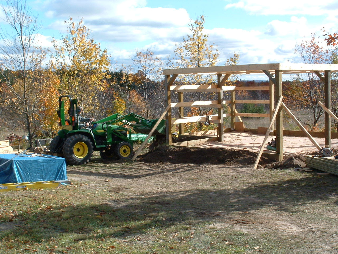 Pole Barn Plans with Loft